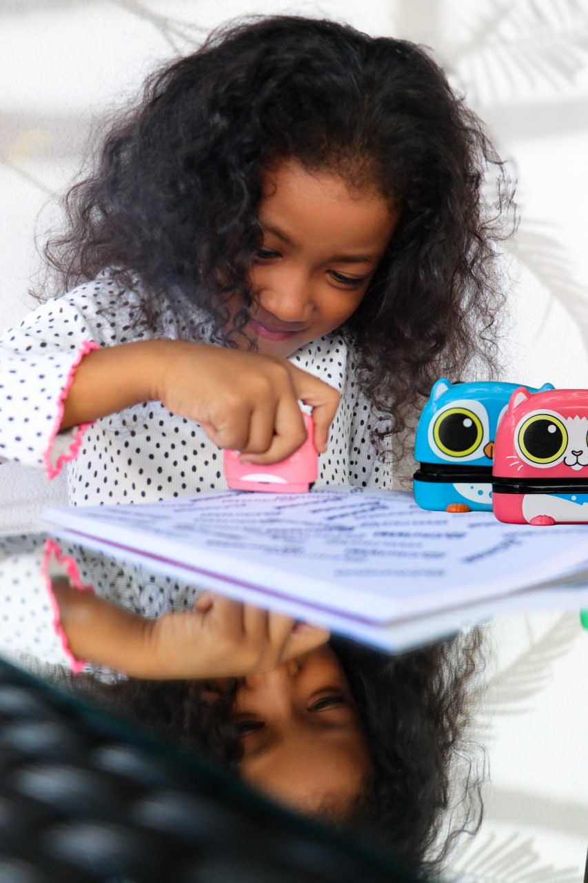 Happy customers using products