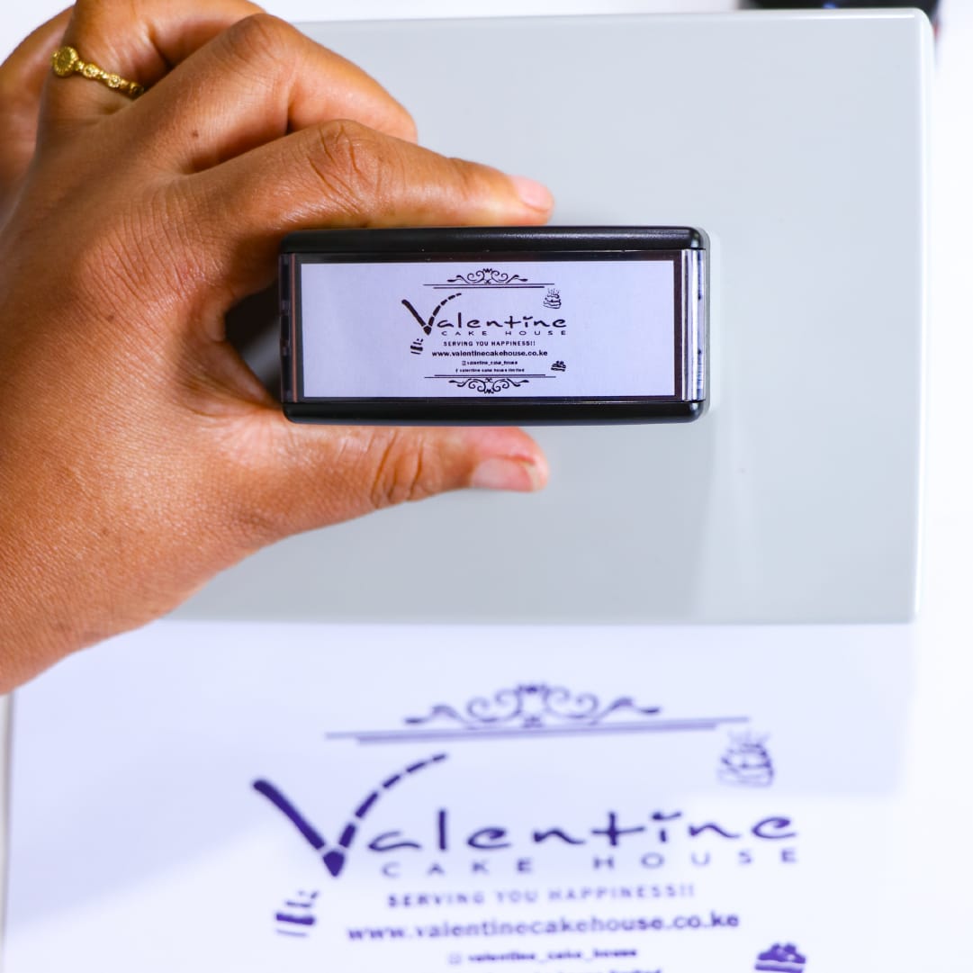 Custom name label stickers